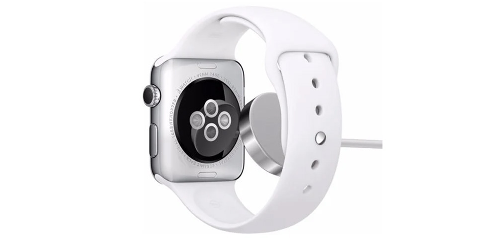 Кабель-Apple-с-магнитным-креплением-для-Apple-Watch,-белый